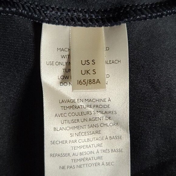 Free People Runaway Knit Mini Dress Size S Black Twist Detail on Skirt NWT - Picture 14 of 16